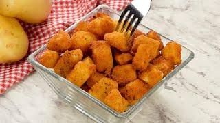 Potato cubes how to make a crunchy and delicious side dish