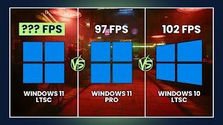 Is LTSC the Secret to Better Gaming Performance? Windows Versions Compared