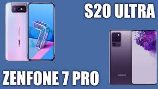 Asus ZenFone 7 Pro vs Samsung S20 Ultra. Битва флагманов 2020. Сравнение лучших. Вся правда.