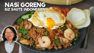 Nasi Goreng - Riz Sauté Indonésien - Plat National 