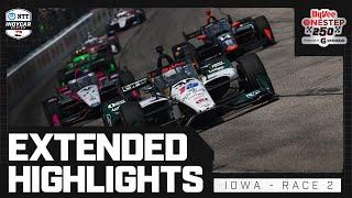 Extended Race Highlights  2024 Hy-Vee One Step 250 at Iowa Speedway  INDYCAR SERIES