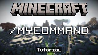Create Custom Minecraft Commands Using MyCommand Tutorial