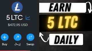 Crypto Airdrop  Earn 5 LTC DAILY For Free With No Investments OR Fees