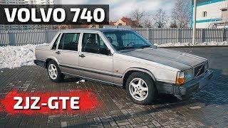 Volvo 740 swap 3литра twin turbo + sale 740й V8.