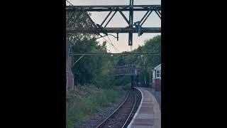 Train tracks in UK .  railway lines.