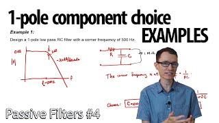 Example problems for 1-pole filters with design freedom 4 - Passive Filters