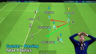 New 4-1-4-1 Masterclass Supermecy Best Formation + counter PRESSING eFootball 24 Mobile 