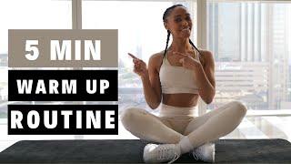 5 minute Warm Up Routine  Do this before ANY workout