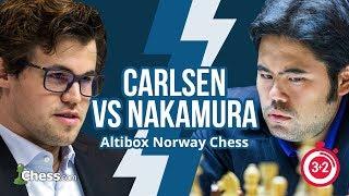 Norway Blitz Chess Tournament Carlsen vs Nakamura