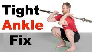 How To Fix Tight Ankles IMPROVE SQUAT DEPTH