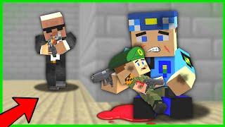 KEREM KOMİSER VE BEBEK ASKER VURULDU  - Minecraft