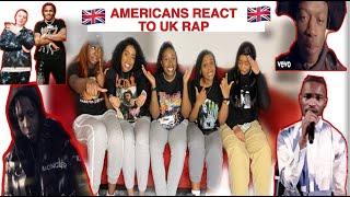 Americans React to Dave J Hus Abra Cadabra & Aitch x Aj Tracey