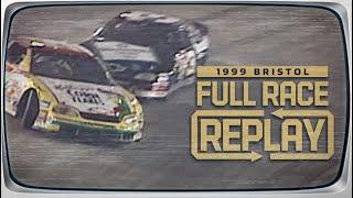 NASCAR Classic Full Race Dale Earnhardt rattles Terry Labontes cage  1999 Bristol Night Race