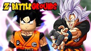 Goku Plays Z Battlegrounds  ROBLOX