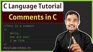 Comments in C  C Language Tutorial for Beginners