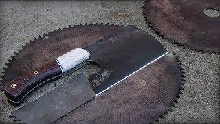 From Saw Blade To Knife  Cleaver