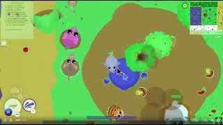 BIG GOAT & SHARK OUT OF WATER IN MOPE.IO  FUNNY MOMENTS