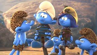 Fomos capturados por Smurfs homens das cavernas • Os Smurfs 3D