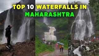 Top 10 Waterfalls in Maharashtra Monsoon  Best Waterfalls Near Mumbai & Pune  Famous Waterfalls