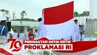 Khidmat Upacara Pengibaran Bendera Merah Putih Oleh Tim Nusantara Baru  Peringatan Detik-Detik