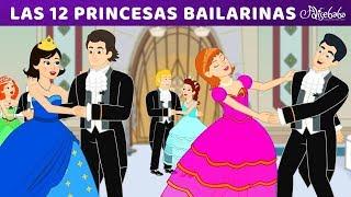 6 Cuentos  Las 12 Princesas Bailarinas y 5 Princesas animados  Cuentos infantiles para dormir