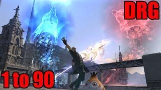 FFXIV Endwalker LancerDragoon 1 to 90 Leveling Skills Guide