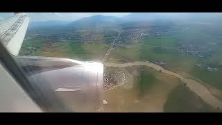 Airbus A320 Landing Runway 35R Da Nang International Airport Vietnam