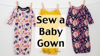 Sew a Baby Gown Pattern