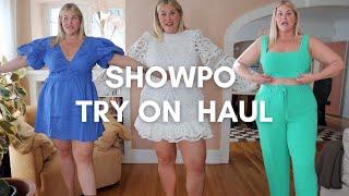 PLUS SIZE  CURVY  SHOWPO TRY ON HAUL  SUMMER WARDROBE  SIZE 16  UK 20