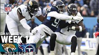 Jacksonville Jaguars vs. Tennessee Titans  2023 Week 18 Game Highlights