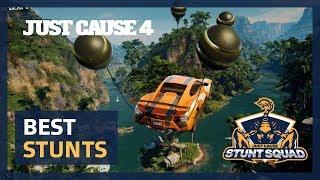 Just Cause 4 STUNT SQUAD Round 1 - Best Stunts