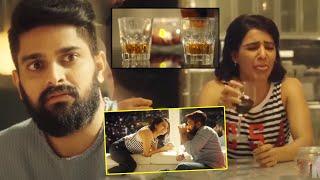 Samantha And Naga Shaurya Drinking Comedy Scene  Oh Baby Telugu Movie Scenes  Cinima Nagar