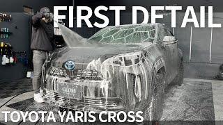 【YARIS CROSS】納車前の車を徹底洗浄とポリッシュで艶々コーティング｜DEEP CLEAN｜DETAILING｜LUMINUS｜TOYOTA YARIS CAROSS