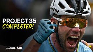 CELEBRATIONS Mark Cavendish MAKES HISTORY with record-breaking stage win at Tour de France 