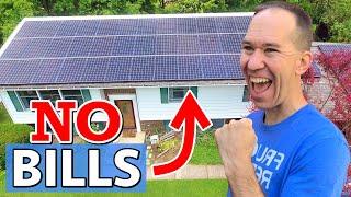 I Installed a Power Plant Myself  HUGE DIY Solar Panel System