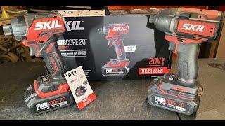 What new changes for 2023? SKIL PWRCORE 20 Brushless Hex Compact Impact Driver Kit