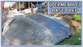 Paver Patio Permeable Base Prep  Why I Use Open Grade Base