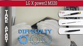 How to disassemble  LG X power 2 M320 Take apart