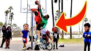 BLOCK MY DUNK YOU WIN $100 vs Venice Beach Hoopers