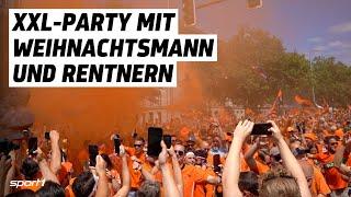 Wahnsinns Oranje-Party in Berlin