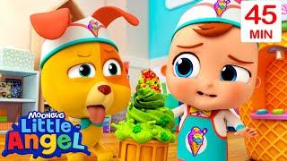 My Ice Cream Machine  Little Angel and Cocomelon Nursery Rhymes