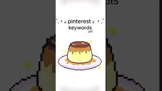 Pinterest Keywords pt5 #pinterestkeywords #keywordsearch #keywords #keywordresearch #aesthetic