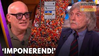 Johan en René onder de indruk van Oranje-supporters Imponerend  VANDAAG INSIDE ORANJE