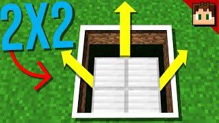 The 2X2 FLYING MACHINE ELEVATOR Minecraft Bedrock 1.21 Tutorial