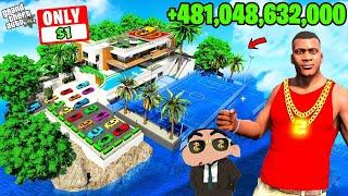 EVERYTHING IS $1 IN GTA5 l FRANKLIN SHOCKED l SHINCHAN BECOME BILLIONAIRE l Varun the gamer