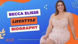 Becca Ellise  Beautiful Glamorous Plus Size Model  Biography  Relationships  Lifestyle  Age