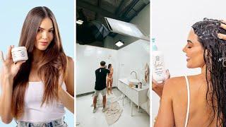FAKE BATHROOM PHOTOSHOOT Studio Lighting Setup for Beauty Hair Care Product & Video Shoot