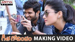 Geetha Govindam Movie Making Video  Vijay Devarakonda Rashmika Mandanna