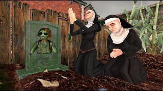 Evil Nun 2 killed a child Bad ending animation part 132  Sister Madeline vs Sister Enda