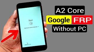 Samsung A2 Core Bypass Google AccountFRP Reset Without PC